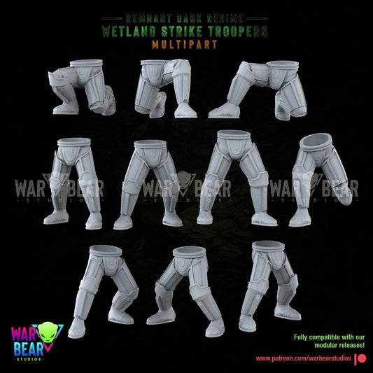 10 Imp Swamp Strike Troop Star Wars Legion RPG Shatterpoint compatible War Bear