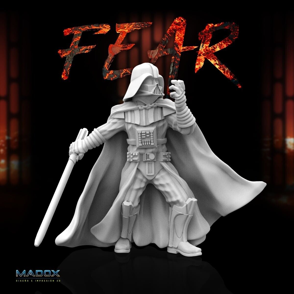 3 Vader Models Star Wars RPG Legion Shatterpoint compatible War Bear