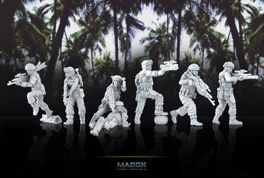 10 Rebel Pathseekers Star Wars Legion RPG Shatterpoint compatible War Bear