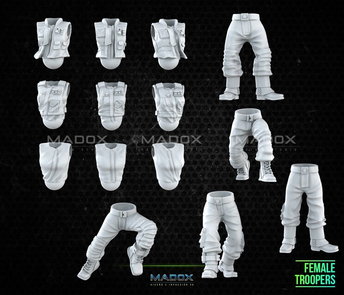 10 Rebel Scout Pathseekers Star Wars Legion RPG Shatterpoint compatible War Bear