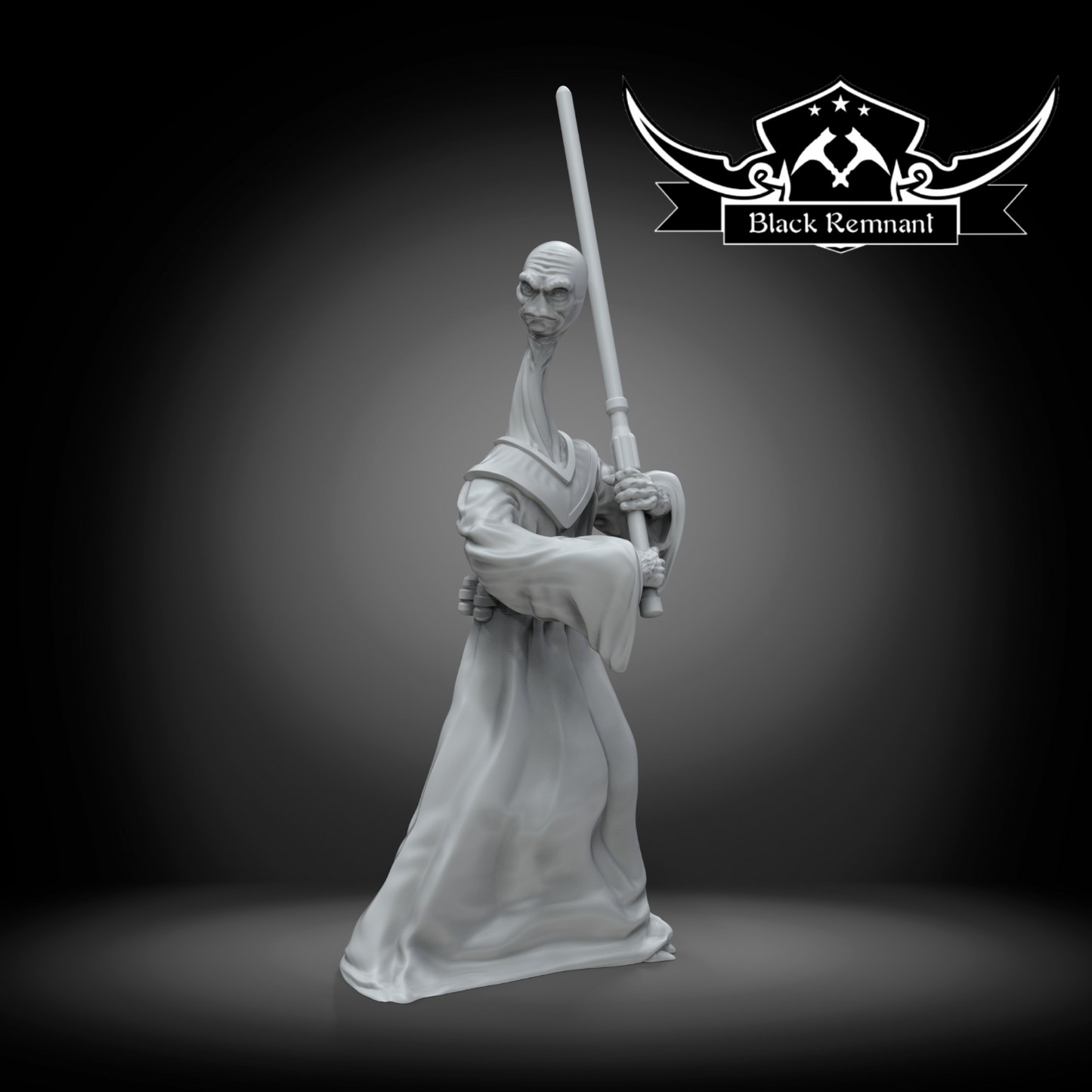 Mystical long neck warrior (Jedi) Star Wars Legion/Shatterpoint Black Remnant