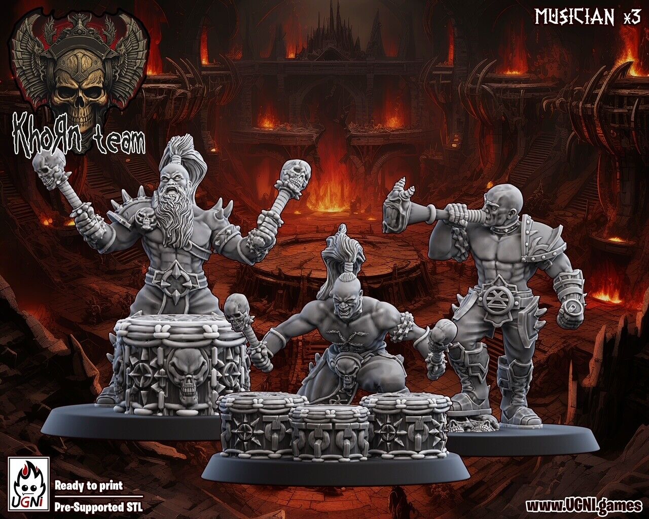 Chaos Khon Team 'Bloody Valkyrie' Proxy Fantasy Football Team - Ugni