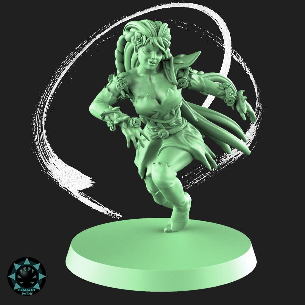 Wood Elf Gladria Flower Fantasy Football Star Player ROP