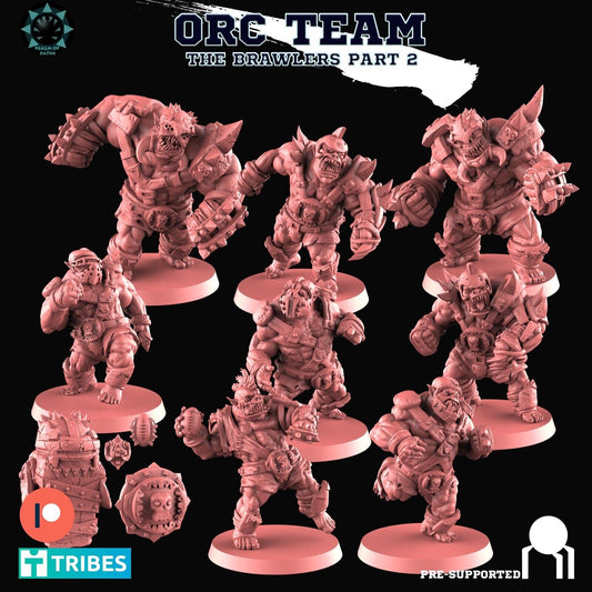 Orc The Brawlers Fantasy Football Team - Realm Of Paths