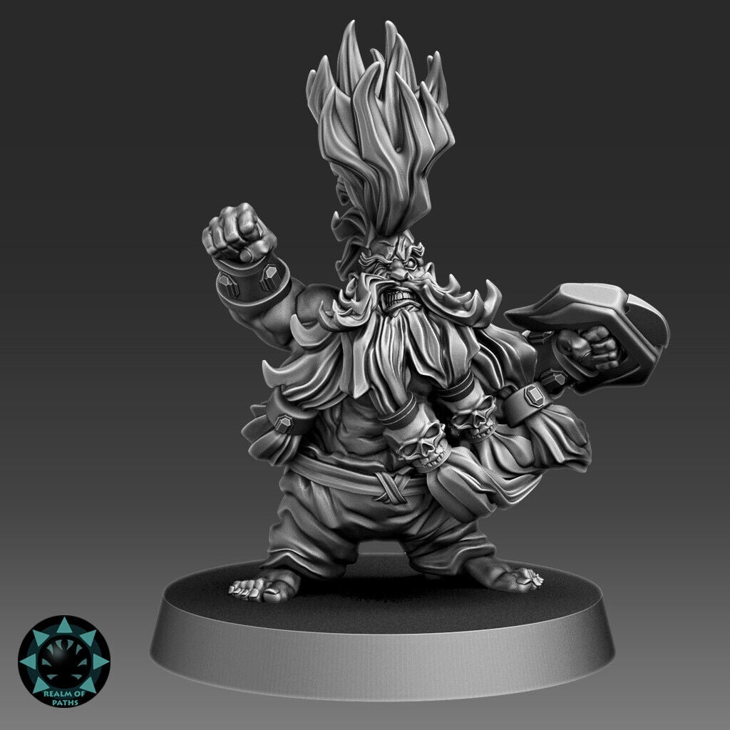 Star Player Grulf Metal Jaw Fantasy Football Team - ROP