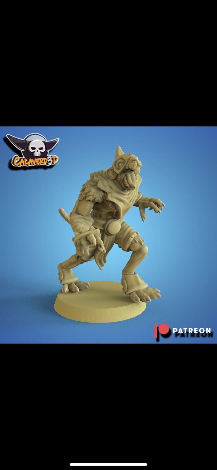Classic Rats Guardians of the Sewer Fantasy Football Team - Calaverd