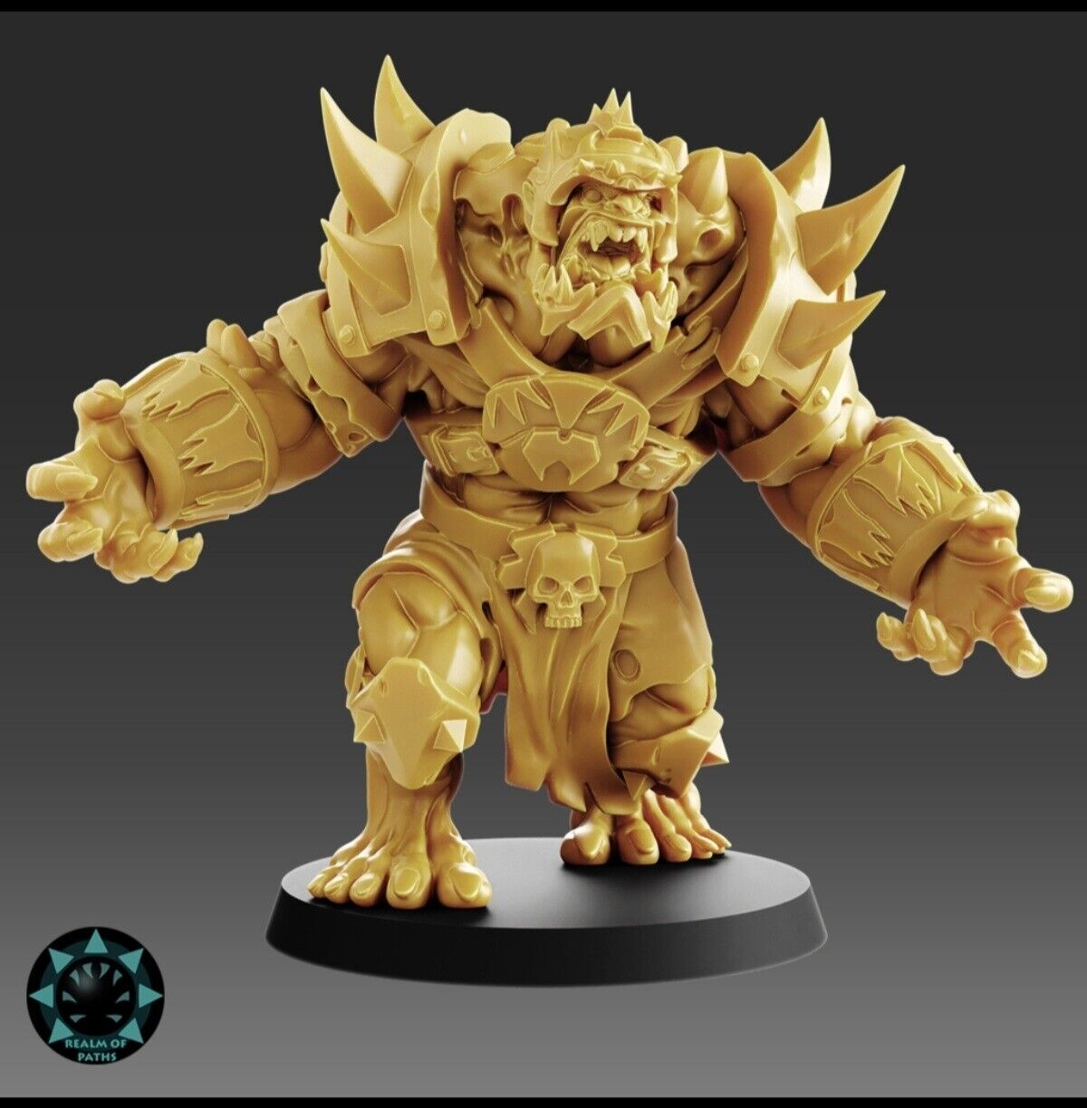Khornage Demon big guy Fantasy Football star player - Realm Of Paths