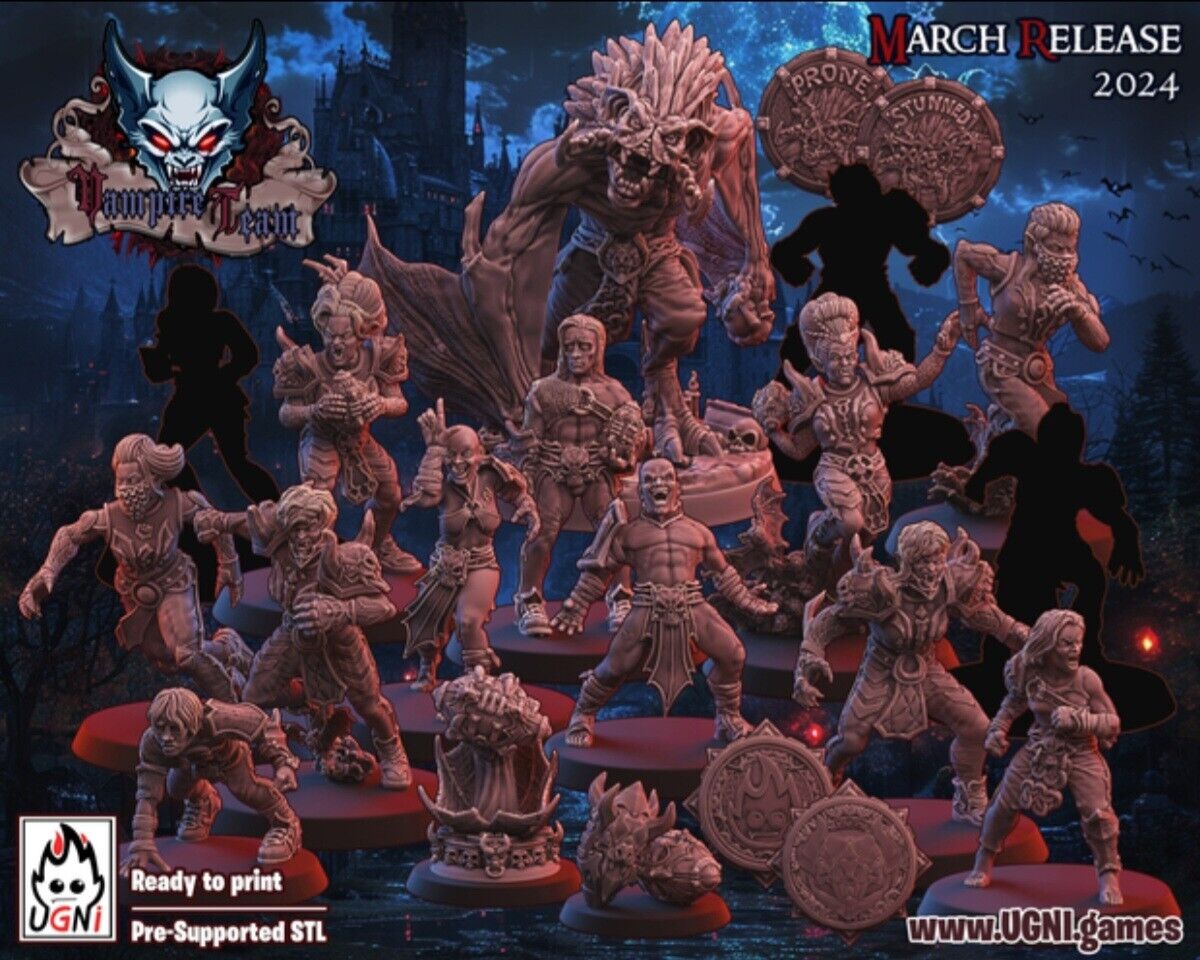 Vampire Fantasy Football team UGNI