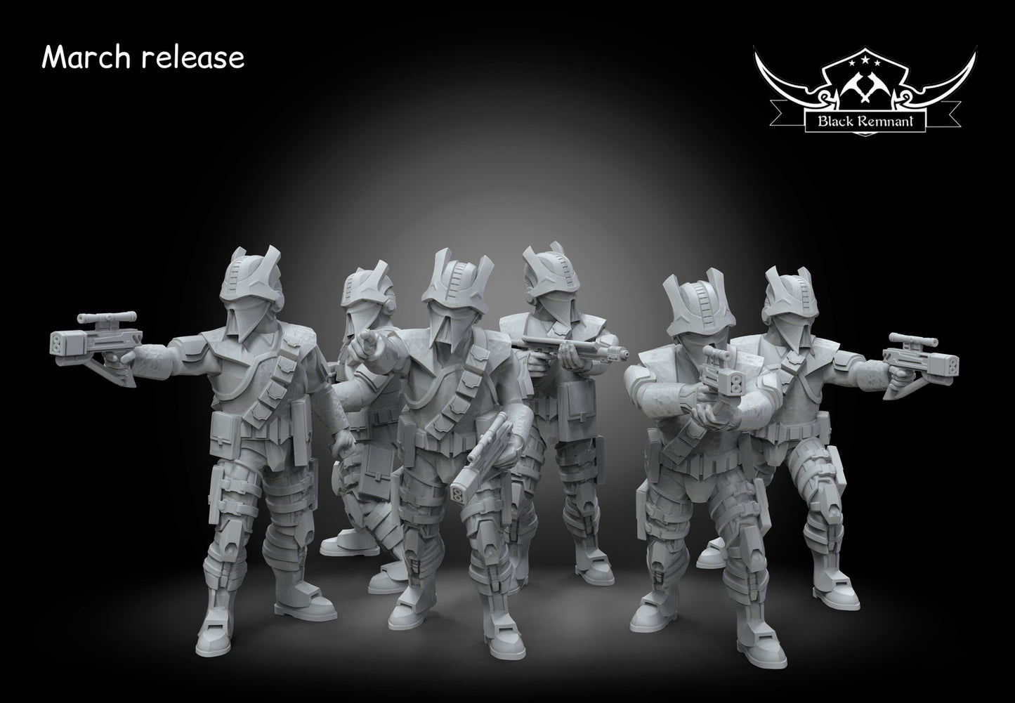 March 24 release Star Wars RPG / Legion / Shatterpoint Black Remnant