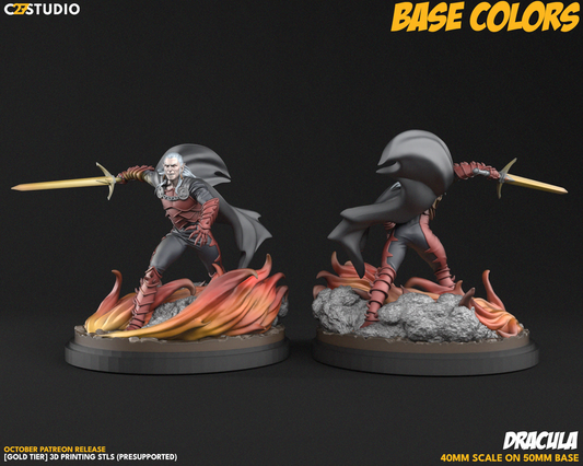 Dracula aka Fantastic Lord Proxy Superhero Crisis Protocol compatible C27 minis