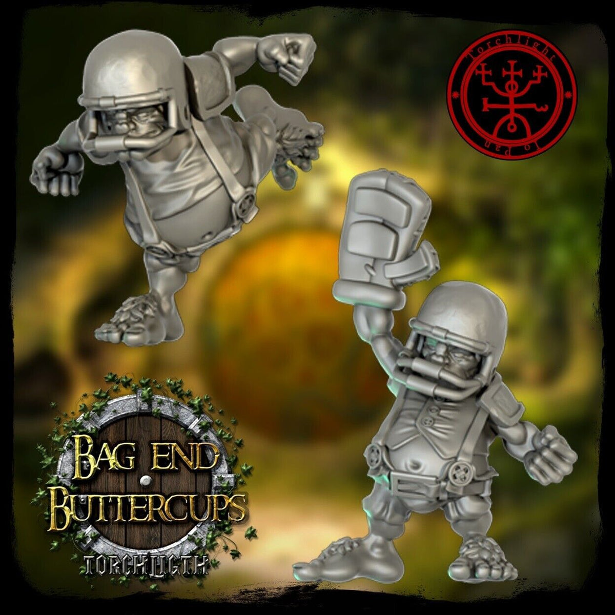 Halfling Fantasy Football Team - Torchlight Torchlight TLM Bad ends Buttercups