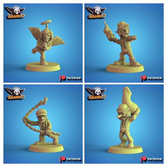 Goblin A Clockwork Green Fantasy Football proxy Team Calaverd