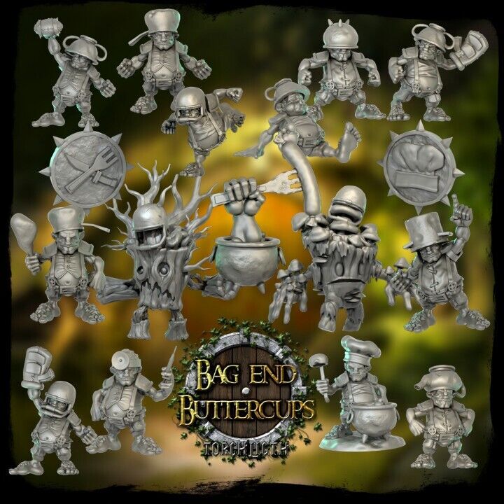 Halfling Fantasy Football Team - Torchlight Torchlight TLM Bad ends Buttercups