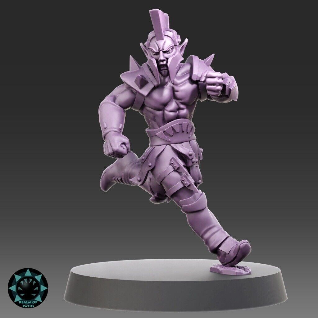 Dark Elves ‘The Tormented Spartans' Fantasy Football Team - ROP