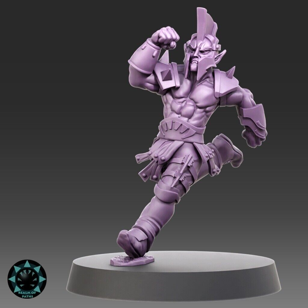 Dark Elves ‘The Tormented Spartans' Fantasy Football Team - ROP