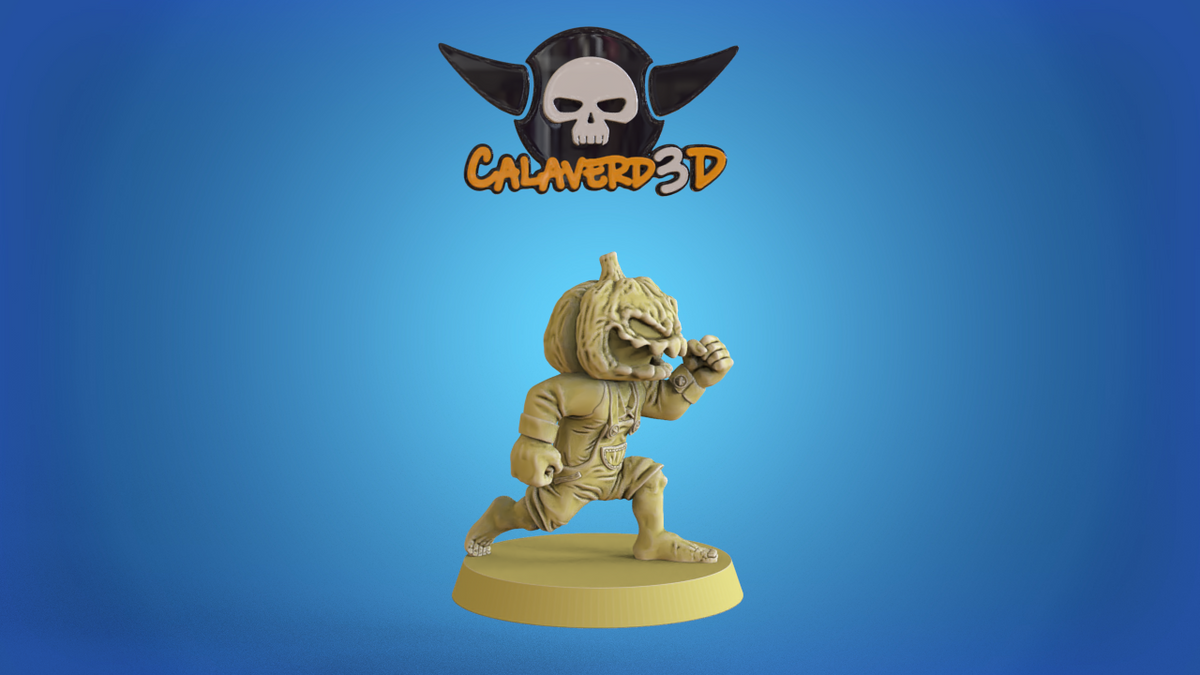 Halloween undead Fantasy Football Team - Calaverd