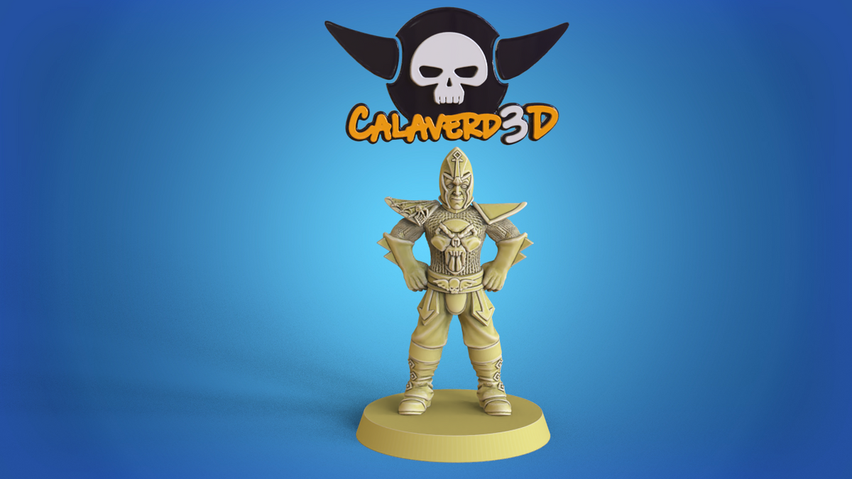 Dark Elves / Dark Elf Fantasy Football Team - Calaverd
