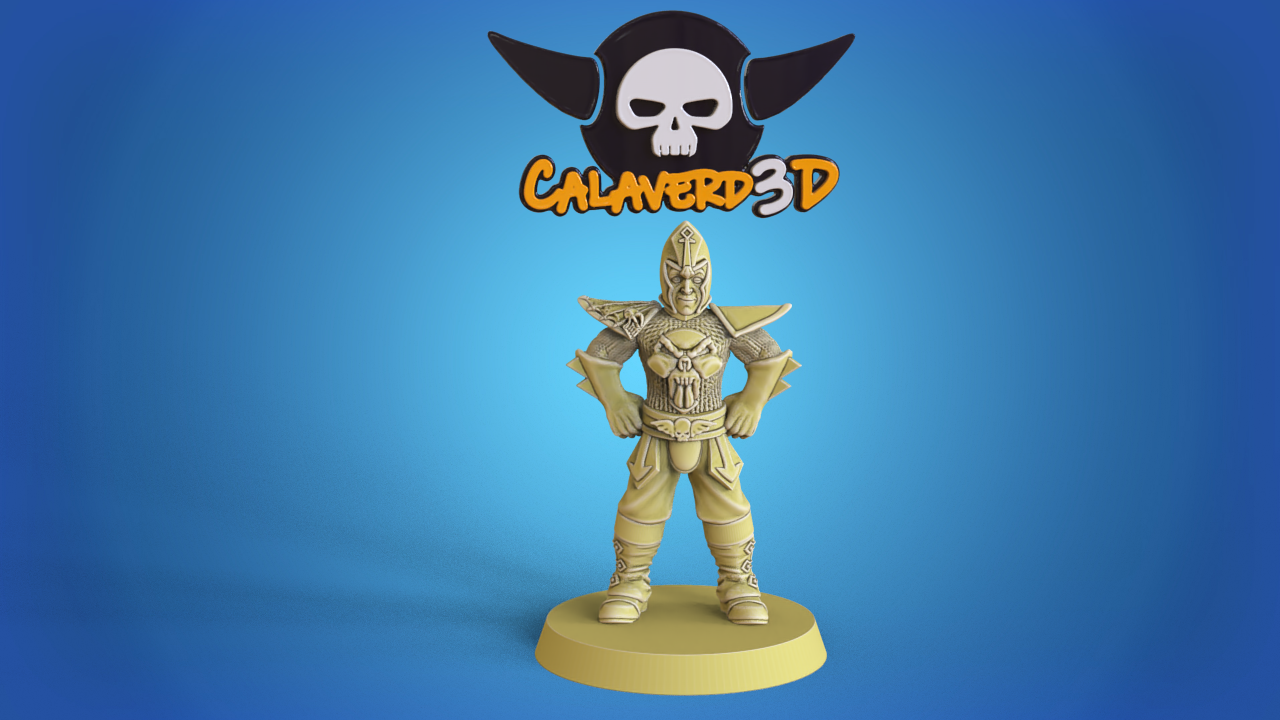 Dark Elves / Dark Elf Fantasy Football Team - Calaverd