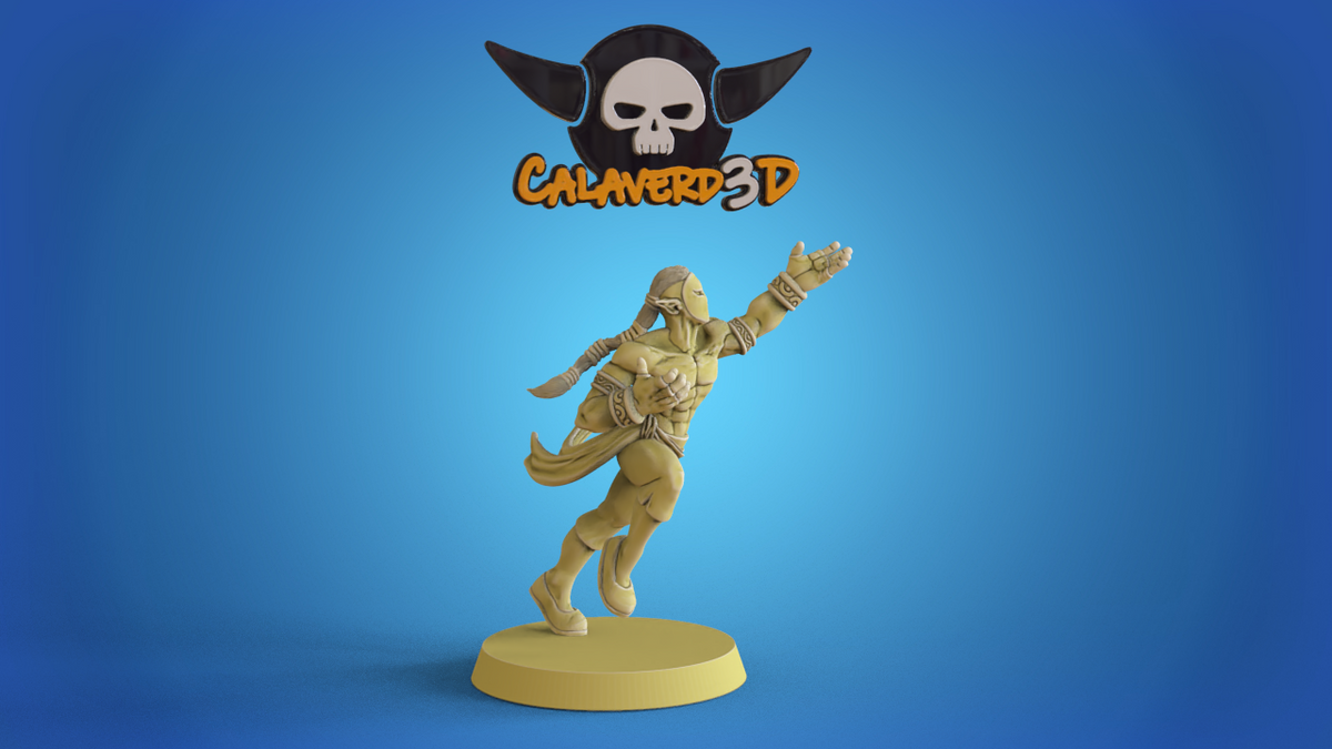 Wood Elves Fantasy Football Team - Calaverd
