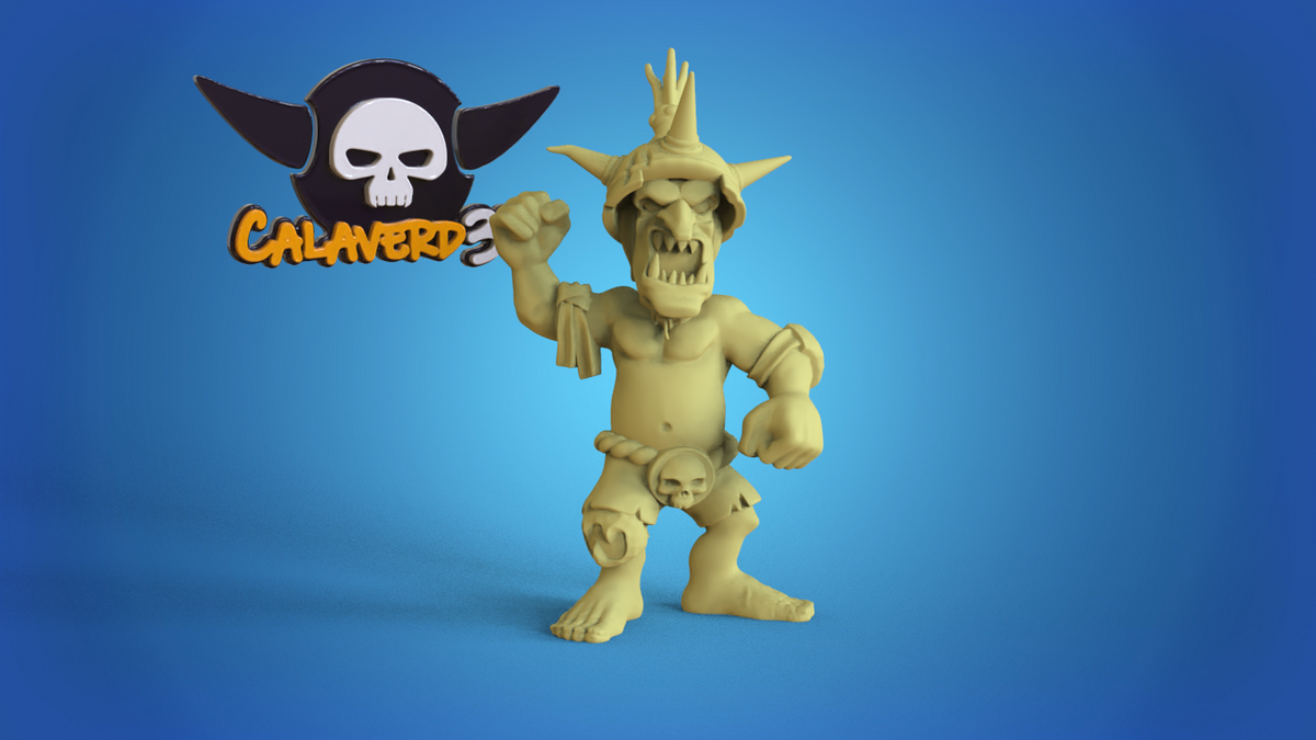 Black Orc Fantasy Football Team - Calaverd