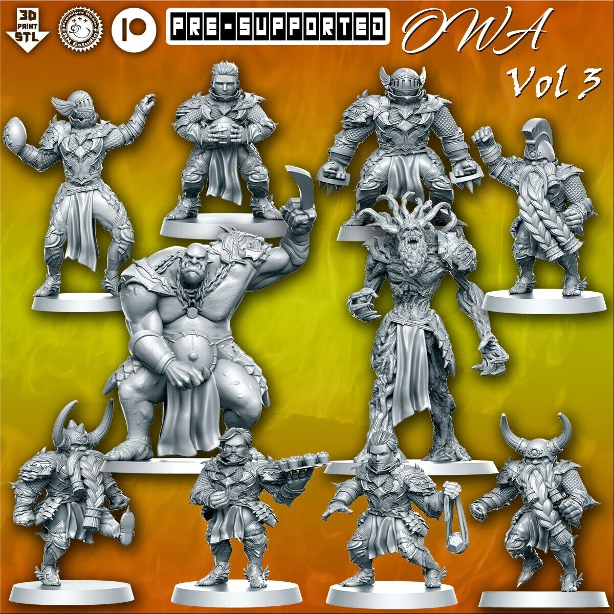 Old World Alliance Fantasy Football Team - RN Estudio Mythbowl - 3 Volumes!