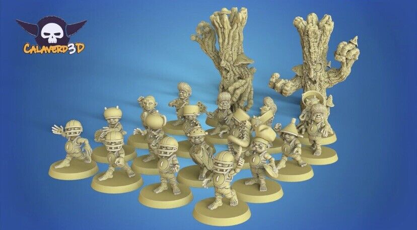 Halfling Fantasy Football Team - Calaverd