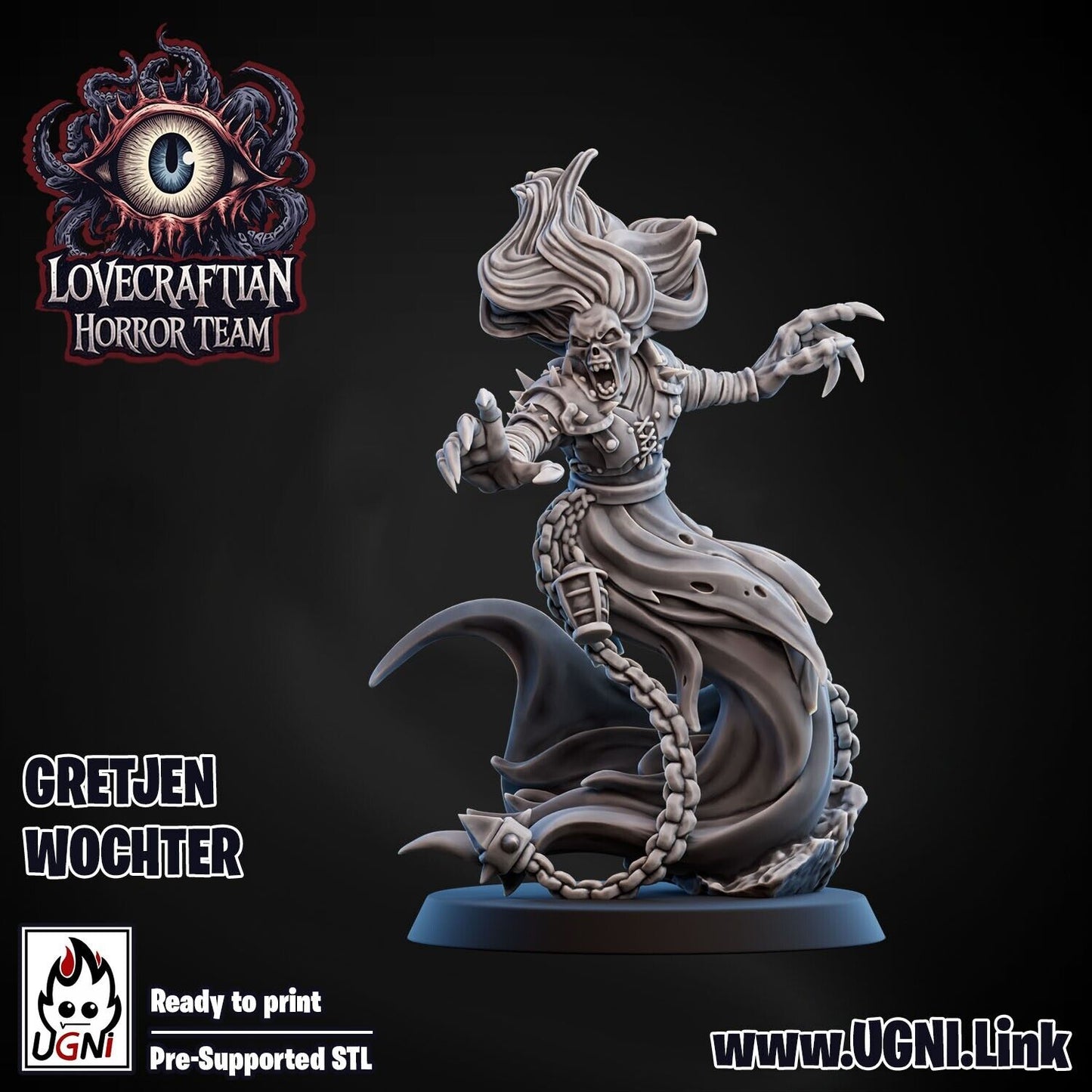 Witch 'Lovecraftian Horror Fantasy Football Star Player UGNI