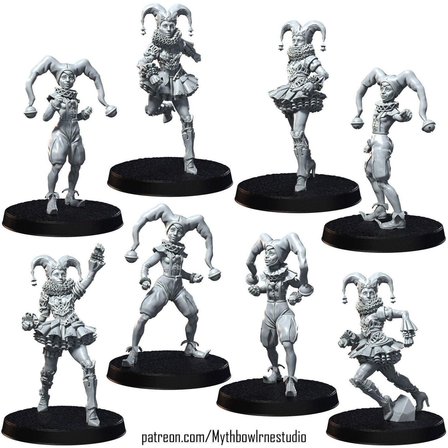 Elven team "Polichinela Punishers" Fantasy Football Team - RN EStudios Mythbowl