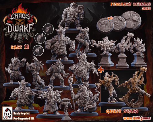 Magma Chaos Dwarf Proxy Team Fantasy Football Team - Ugni