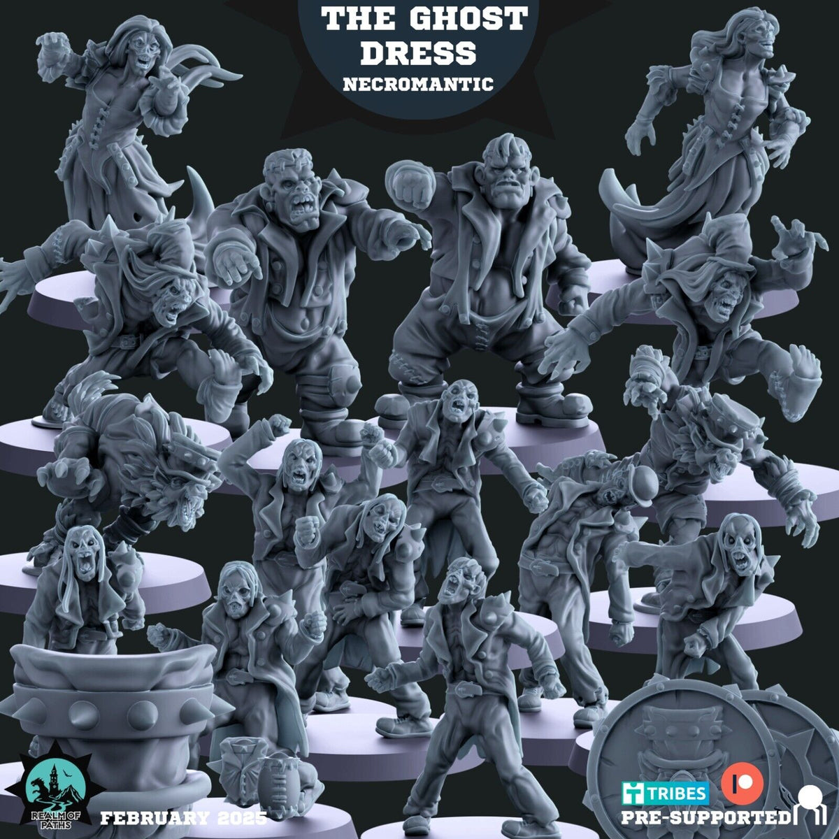 Necromantic 'Ghost Dregs' Fantasy Football Team ROP