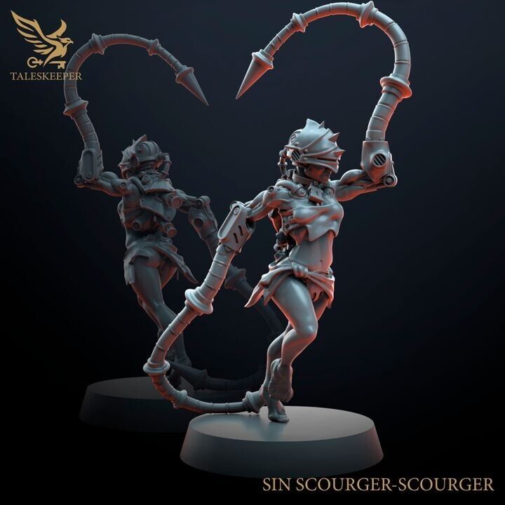 SIN SCOURGERS proxy Grimdark , OPR , Sci-Fi, Fantasy wargames TalesKeeper