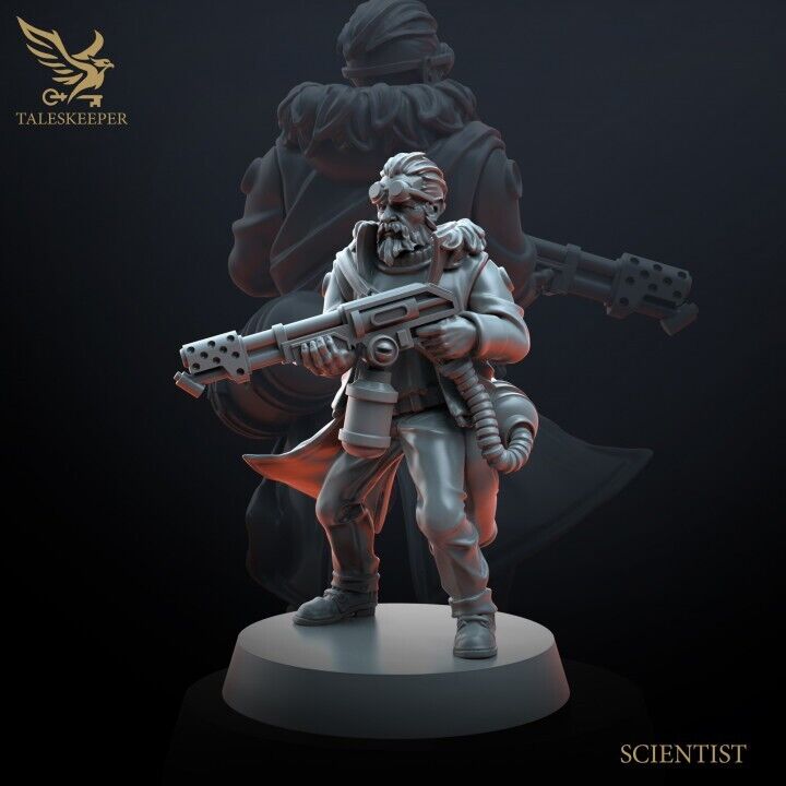Arctic Expedition researcher Grimdark , OPR , Sci-Fi, Fantasy wargame TalesKeeper