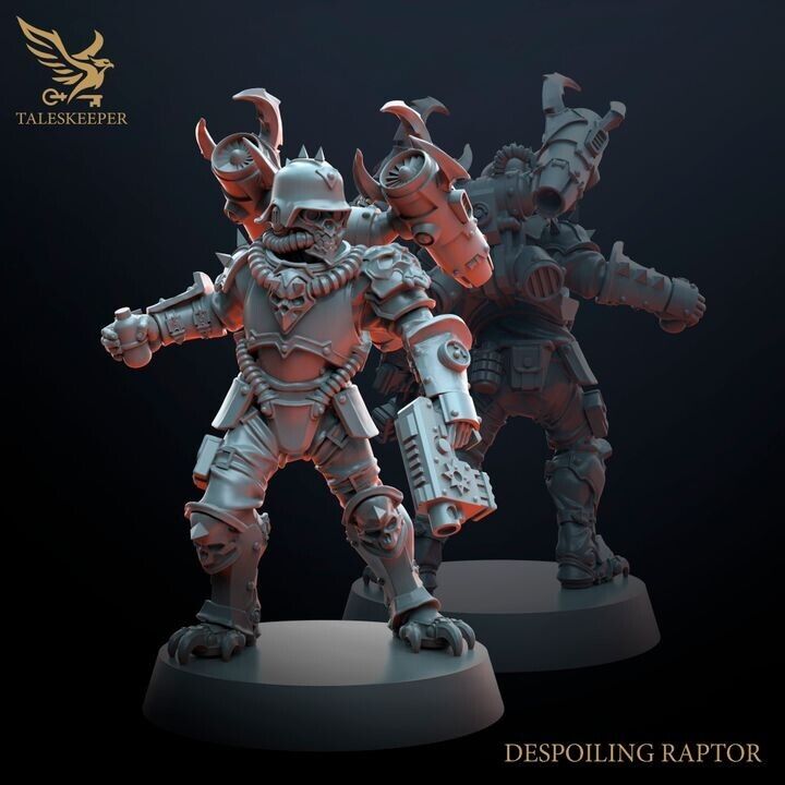 DESPOILING RAPTORS proxy Grimdark , OPR , Sci-Fi, Fantasy wargames TalesKeeper