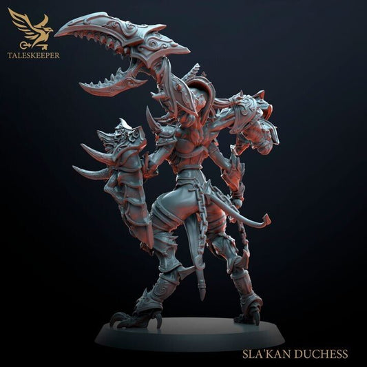 SLA'KAN DUCHESS proxy Grimdark , OPR , Sci-Fi, Fantasy wargames TalesKeeper