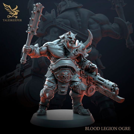 BLOOD LEGION OGRES proxy Grimdark , OPR , Sci-Fi, Fantasy wargames TalesKeeper