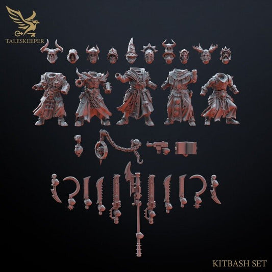 HARBINGERS OF DESPAIR proxy Grimdark , OPR , Sci-Fi, Fantasy wargames TalesKeeper