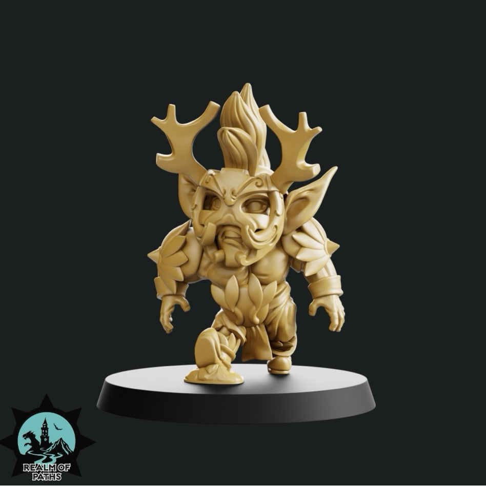 Wood Elf ���The Forest��� Cute Chibi proxy Fantasy Football Team - Realm Of Paths