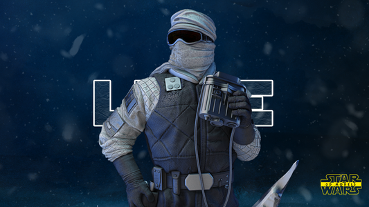 Luke Skywalker Snow (Hoth) BustStar Wars themed 3D Bust Sculpture by SW3D