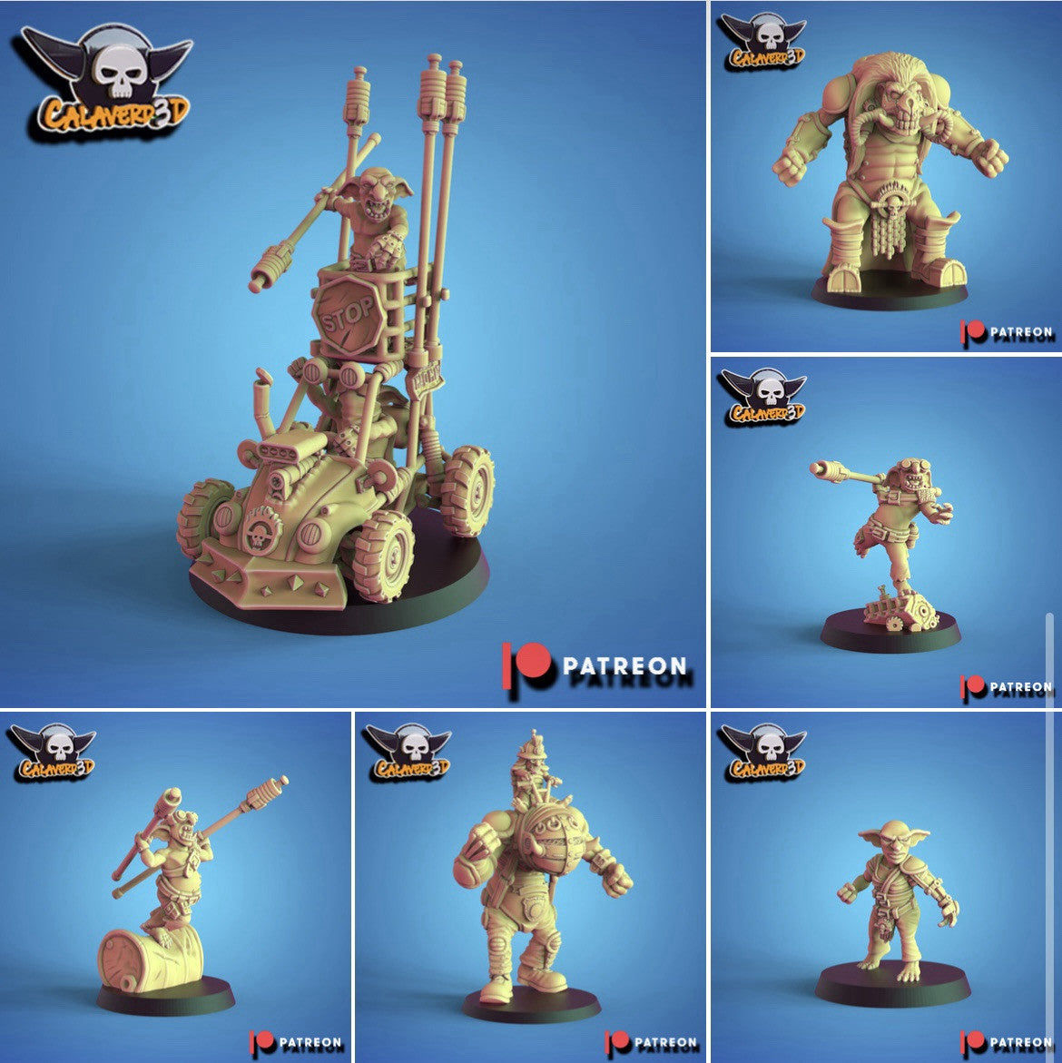 Goblin Small Max Fantasy Football proxy Team Calaverd