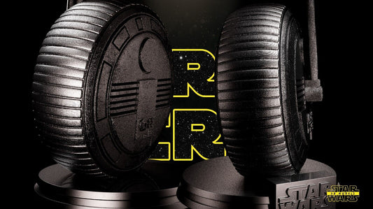 D-0 droid Star Wars themed 3D Bust Sculpture by SW3D