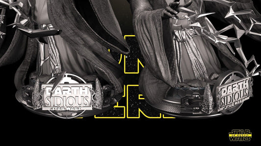 Darth Sidious (Palpatine) Star Wars themed 3D Bust Sculpture by SW3D