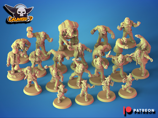 Black Orc team "Prison Orcs" Fantasy Football proxy Team Calaverd