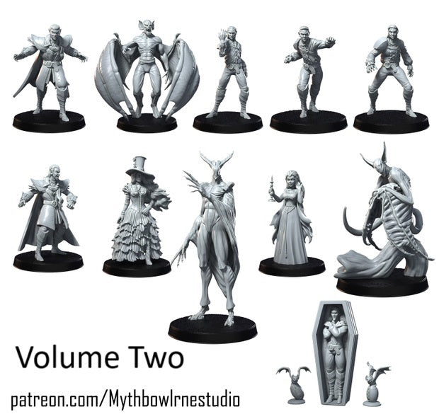 Victorian Vampires Fantasy Football Team - RN Estudio Mythbowl