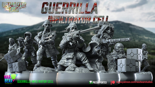 6 x Rebel Guerrilla Infiltrator Cell Vol 1 Proxy Star Wars Legion Shatterpoint compatible WarBear