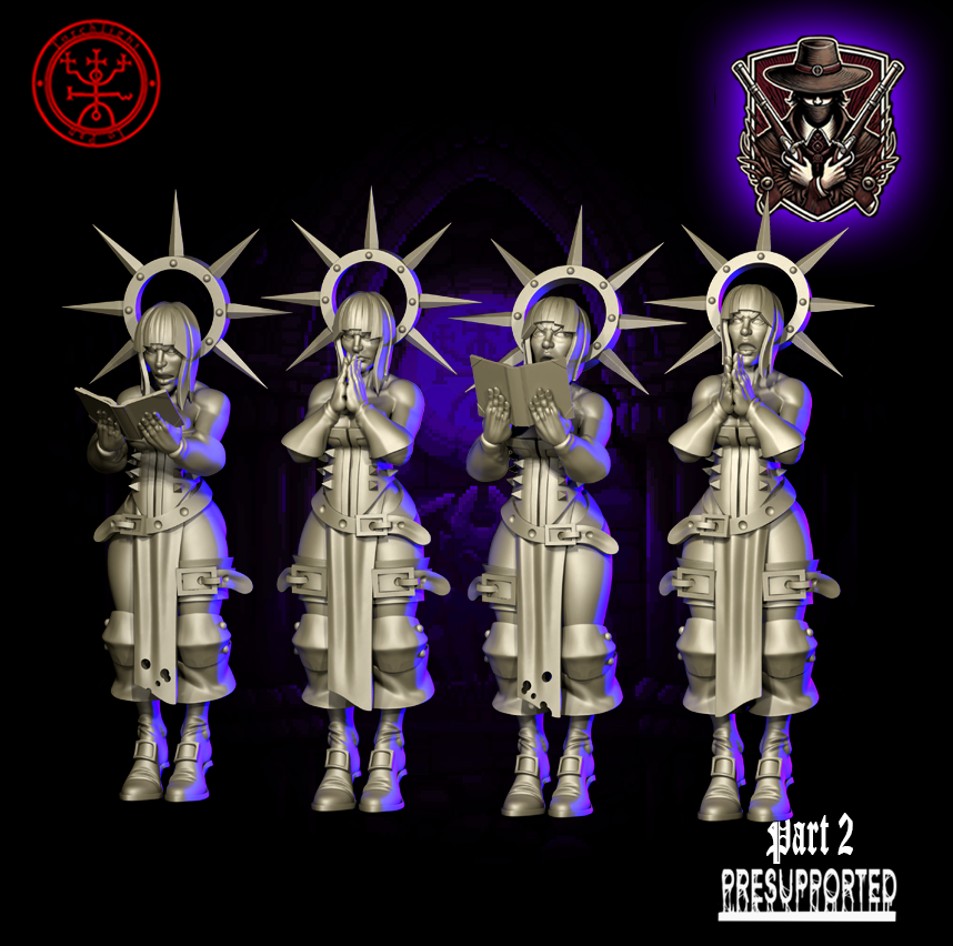 Human 'Vampire Hunter theme' Fantasy Football Team TLM Torchlight