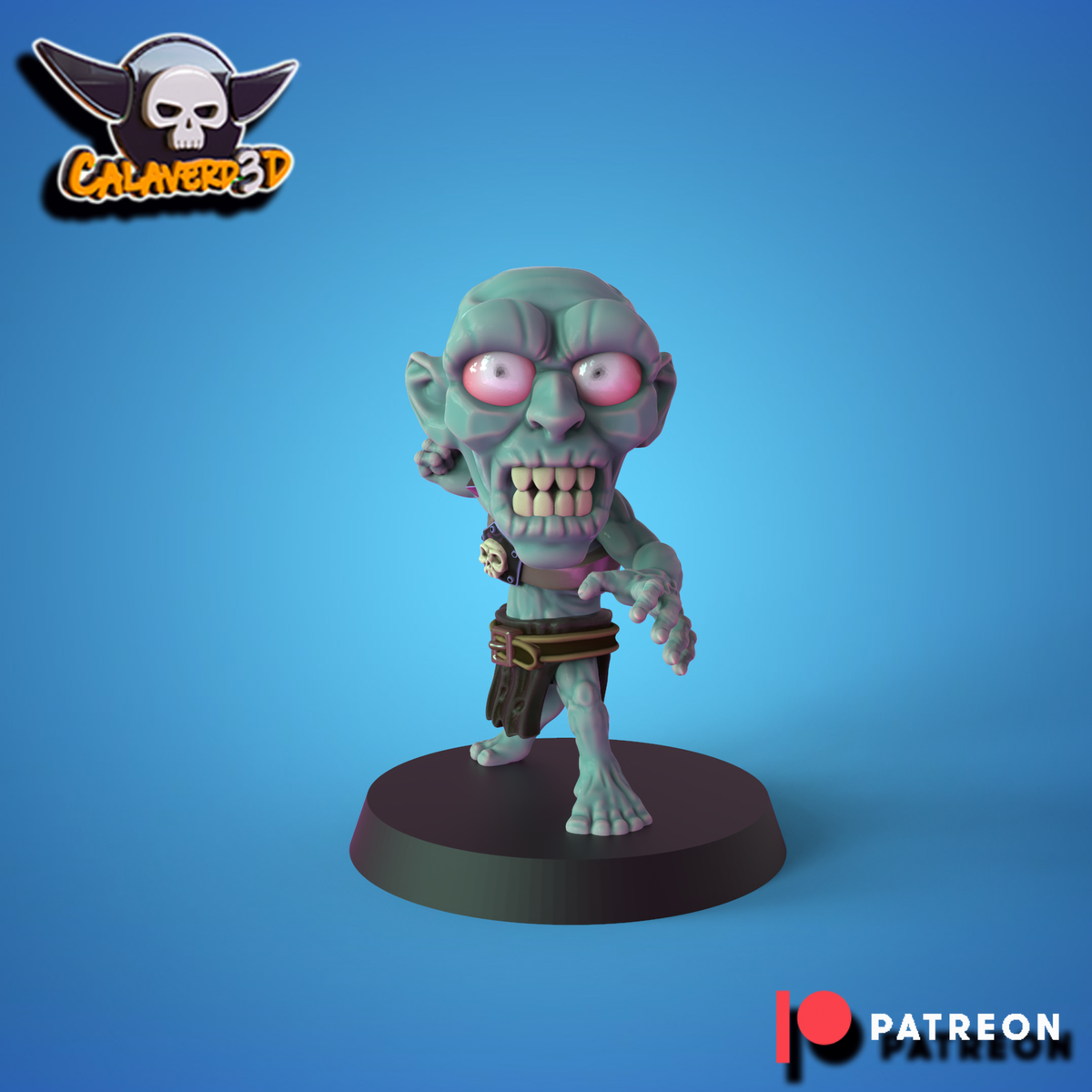 Chibi Undead Team Fantasy Football proxy Team Calaverd