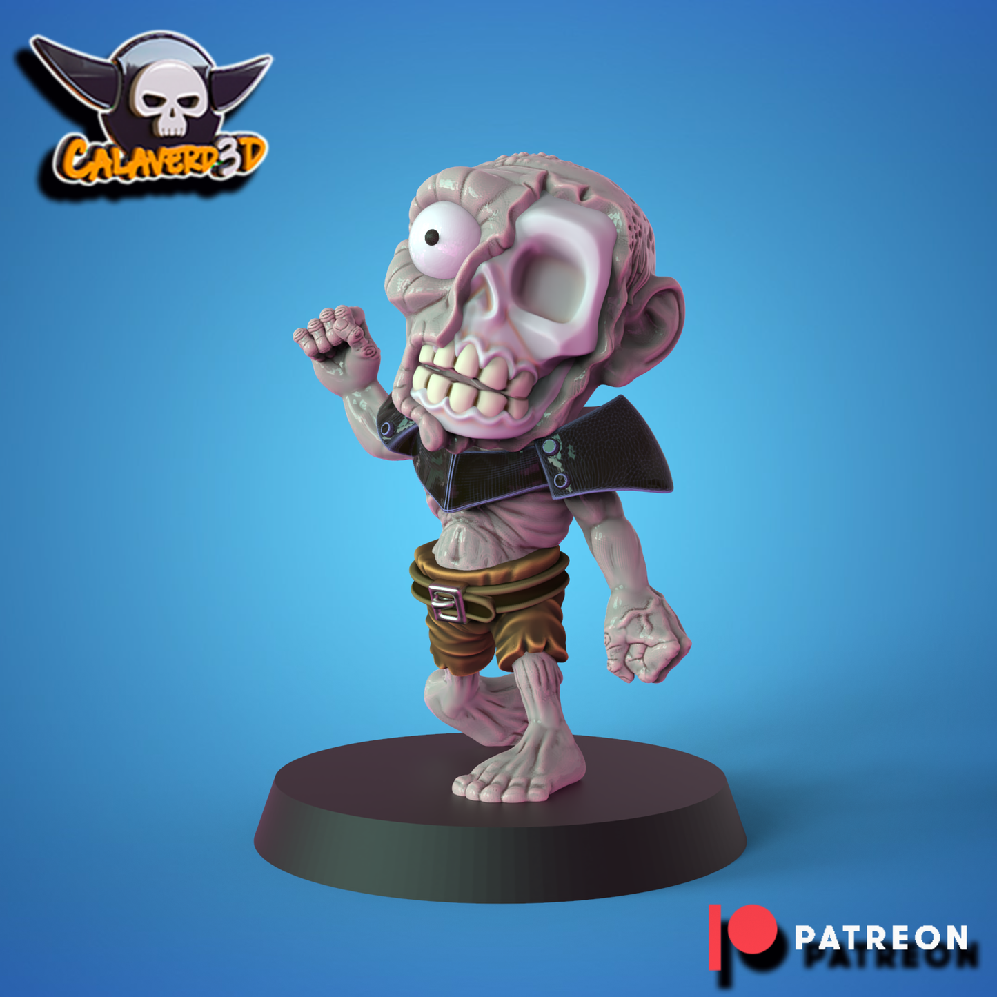 Chibi Undead Team Fantasy Football proxy Team Calaverd