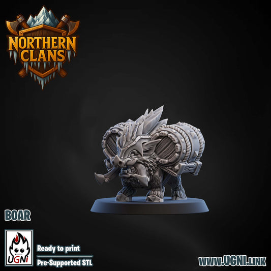 Norse Yeti / Beer Pigs Fantasy Football Big Guy/Star Players Northern Clan UGNI