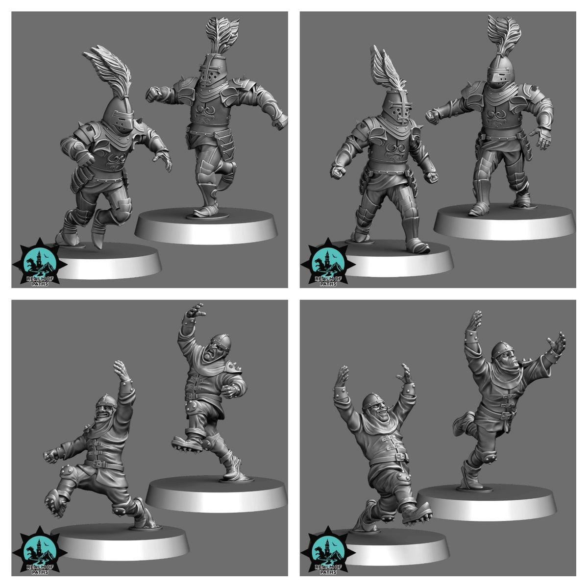 Human / Nobility Team Fantasy Football Team - ROP The Grail Guardians