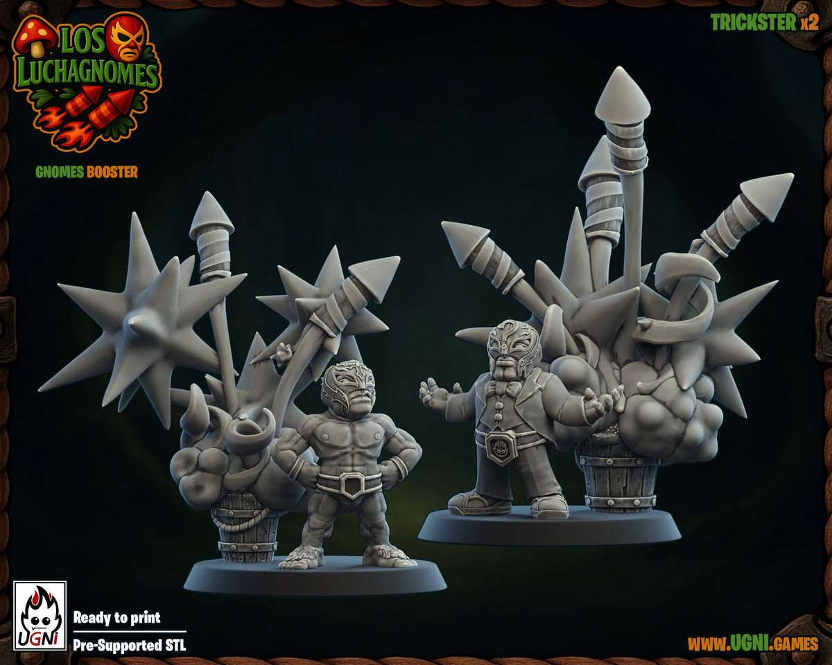 Halfling / Gnome 'Los Lunchadores' Fantasy Football Team + Support staff + Star Players